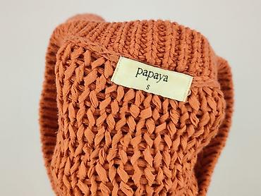 sweter kaszmir: Papaya, Sweter damski, rozmiar S — 4