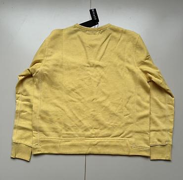 Svitşotlar: Stone Island svitşot. Стон Айленд Açıq mint və sarı rəng — 4