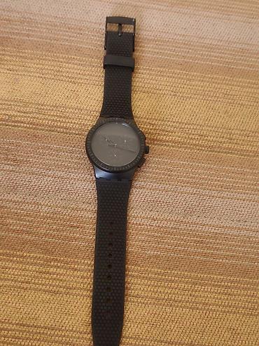 Swatch muški ručni sat – crni hronograf - Brend/porijeklo: Swatch