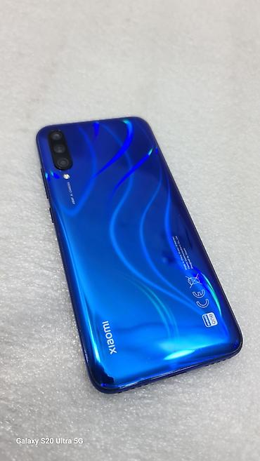 оператива: Xiaomi, Mi A3, Б/у, 64 ГБ, цвет - Синий, 2 SIM — 1