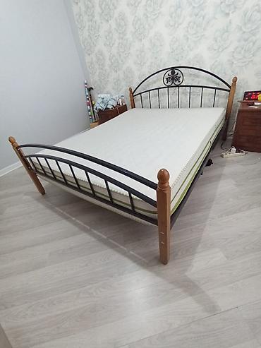 Ev üçün mebel: Taxt ela veziyyetde 95 manat ‼️‼️ ölçüsü 1.50 x 2 matrasda daxil — 1