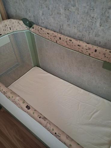chicco besik: Uşaq üçün qatlanan yataq-bələk (playpen/çarşaflı beşik) - Rəng: Açıq — 2