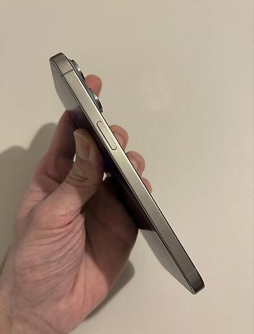 15 pro ma: IPhone 15 Pro Max, Новый, 256 ГБ, Natural Titanium, Защитное стекло, Чехол, Коробка, 88 % — 5