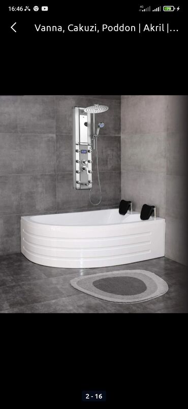 Cakuzi vannalar: Yeni Cakuzi vanna Motorlu, Pulsuz çatdırılma -da lalafo.az — 14 Cakuzi vannalar: Yeni Cakuzi vanna Motorlu, Pulsuz çatdırılma — 14