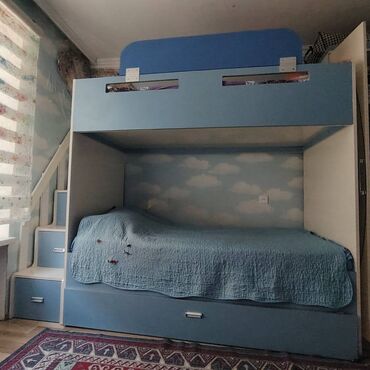 Комплекты диванов и столов: 2 односпальные кровати, Азербайджан, Б/у