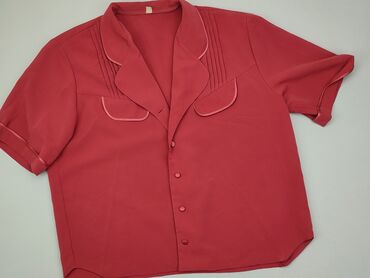 bluzki czerwone eleganckie: Blouse, XL (EU 42), condition - Good
