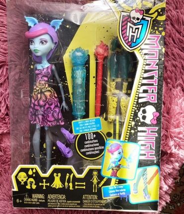 набор доктора: Кукла Monster High — НОВЫЙ! набор для творчества “Create &