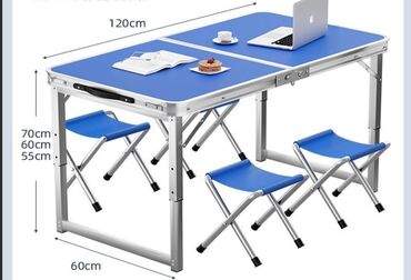 стол для уроков: Стол, цвет - Серебристый, Новый