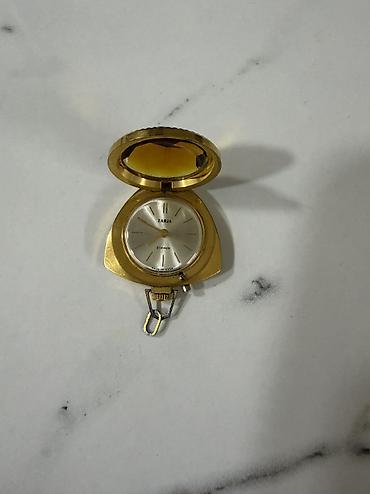 orient freza: Zaria Kolleksiya üçün nadir qedimi asma/kulon saat. Yaşı çoxdu, - — 3