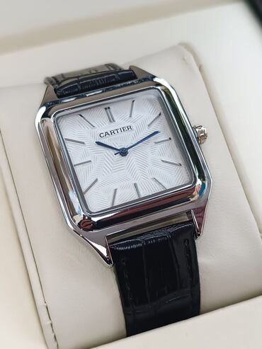 Qol saatları: Yeni, Qol saatı, Cartier, rəng - Qara — 1