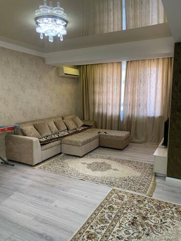 квартира боконбаев: 2 комнаты, 85 м², Элитка, 5 этаж, Дизайнерский ремонт