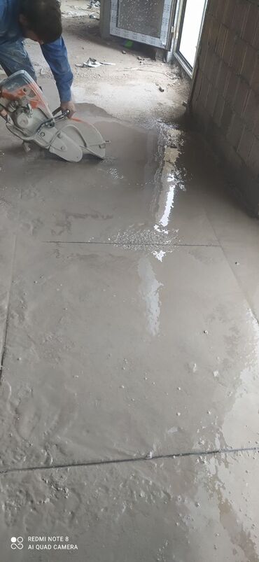 Beton işləri: Beton kesme kəsmə beton kəsimi kesimi karotçu - Beton kəsmə deşmə — 11