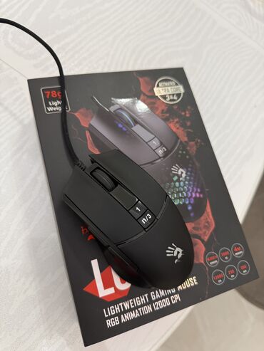 Компьютерные мышки: Продаю игровую мышь A4 Tech Bloody L65 MAX. В идеальном состоянии