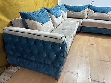 Qonaq otağı dəstləri: Divan, Masa və oturacaqlar — 7