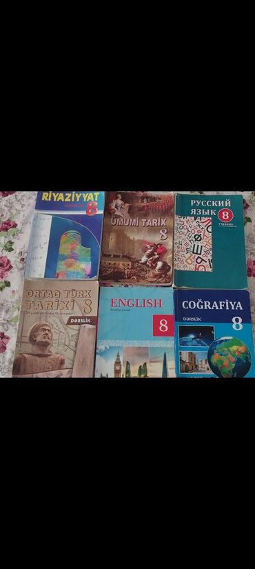 Digər məktəb dərslikləri: Her biri 3 azn