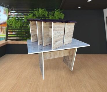 Кухонные столы и стулья: Кухонный стол и стул, Новый, Платная доставка, Самовывоз — 3