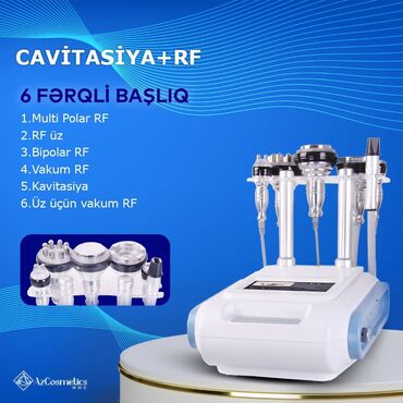 ariqlama yollari: Kavitasiya, RF liftinq, Vakuum massaj, Təlim keçirilir