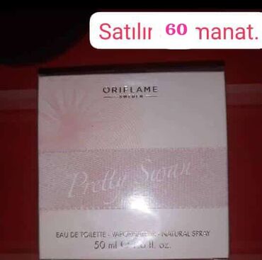 Ətriyyat: Oriflame brendinin "Dancing Lady Hypnotic Night" ətri. Bu ətir 50 ml — 29