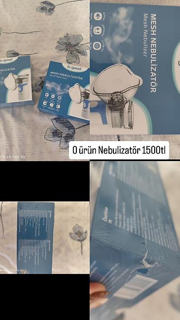İnqalyatorlar, nebulizerlər: B-good Mesh Nebulizator Türkiye'den getirilib. el tipi nebulizatör — 1