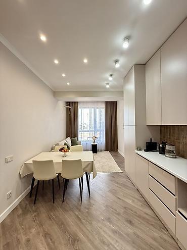 2 комнаты, 47 м², Асанбай мкр Элитка, 6 этаж, Евроремонт