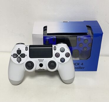 ноутбуки покупать: Геймпад для PlayStation DualShock 4 (белый) - Классическая раскладка