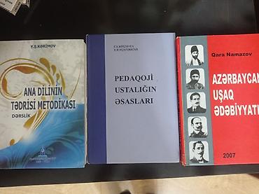 Tədris ədəbiyyatı: Təhsil sahəsi üzrə 3 kitab toplusu 1) Ana dilinin tədrisi metodikası — 1