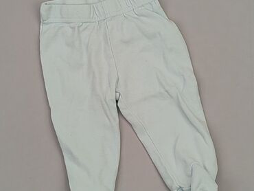 blekitne spodnie: Sweatpants, Inextenso, 3-6 months, condition - Very good