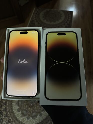 редми 11 ноте: IPhone 14 Pro Max, Колдонулган, 128 ГБ, Алтын, Коргоочу айнек, Каптама, Куту, 87 %