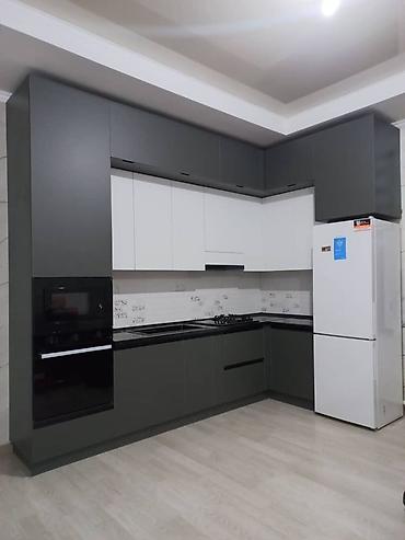 Кухонные гарнитуры: Кухонный гарнитур, Новый, цвет - Серый, МДФ, Бесплатная доставка — 9