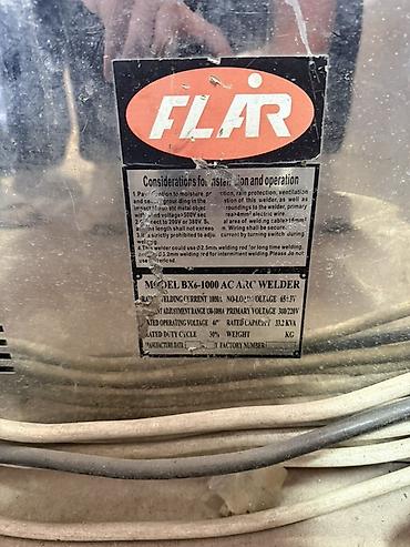 Оңдоп-түзөө жана курулуш: Сварочный аппарат переменного тока FLAR BX6-1000C (AC ARC WELDER) - — 4