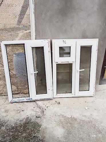 saxda baba səkilləri: Ağ rəngli PVC qapı və pəncərə dəsti - Material: plastik (PVC) profil — 2