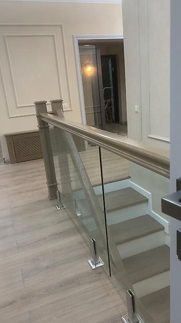 Деревянные лестницы: Лестница на заказ,материал карагач, дуб фанера шпонированные и — 5