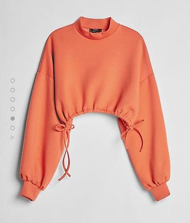 subara kapa: Crop top dux na uckur za nabiranje. Dostupna samo zuta boja — 1