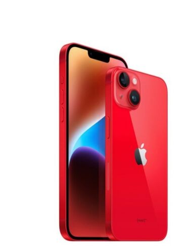 Apple iPhone: IPhone 14, 256 ГБ, Красный, Гарантия, Отпечаток пальца, Face ID