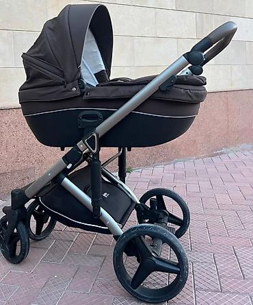 chicco echo: Коляска, цвет - Коричневый, Б/у, Платная доставка — 3