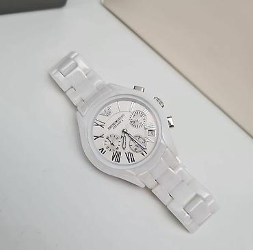 emperio armani: Yeni, Qol saatı, Emporio Armani, rəng - Ağ — 2