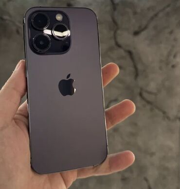 купить айфон 10 про макс бу: IPhone 14 Pro, Колдонулган, 512 ГБ, Deep Purple, 100 %