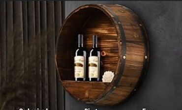 Mebellərin yığılması: Dekorativ yumru dolab-çəllək, sifarişlə hazırlanması. Restoran bar — 17