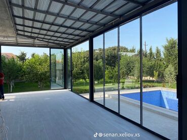 Plastik pəncərələr: Ağ rəngli plastik çərçivəli bu pəncərə, müasir dizaynı ilə istənilən — 3