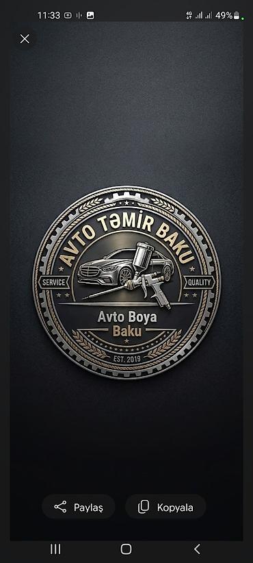Avto dəmirçi rəngsaz, detal dəyişilməsi rənglənməsi vurulmuş lalafo.az -da Avto dəmirçi rəngsaz, detal dəyişilməsi rənglənməsi vurulmuş