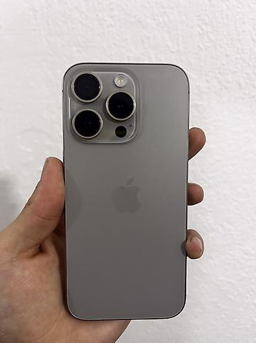 IPhone 15 Pro, 128 ГБ - Цвет: титановый (Natural Titanium) - Память