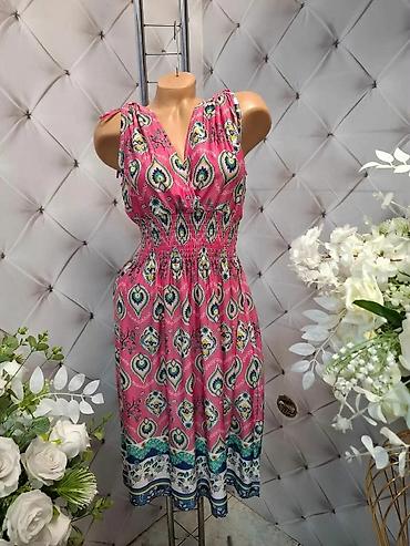 Haljine: Boho letnja haljina sa printom – više boja - Kroj: midi dužina — 4