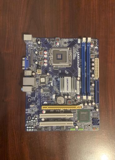 Настольные ПК и рабочие станции: Материнская плата Foxconn G41MD-V, Б/у
