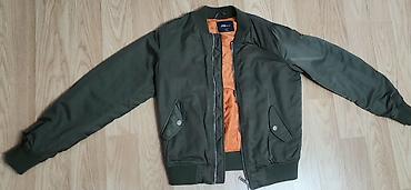 ust geyimləri: Unisex bomber gödəkçə – - Rəng: xaki (zeytun yaşıl) - Daxili: parlaq — 5