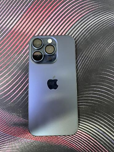 iphone se1: IPhone 15 Pro, Б/у, 128 ГБ, Blue Titanium, В рассрочку — 1