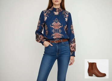 bluzy c a: Women's blouse, size M