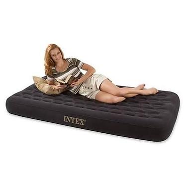 Матрасы: Надувной матрас Intex (односпальный) - Бренд: Intex - Тип: надувной — 1