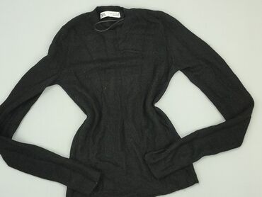 czarne bluzki łódka: Sweter, Zara, S (EU 36), condition - Very good