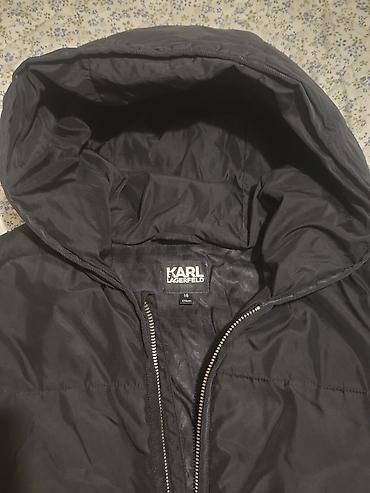 bomber kurtka: Kurtka, Bolonka, Qış, Karl Lagerfeld — 2