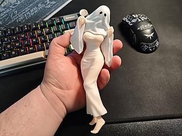 qiz oyuncaqlari: AChiyu x Mrs. Apricot Ghost Girl Anime Figure 1:6 PVC Fantasy — 1